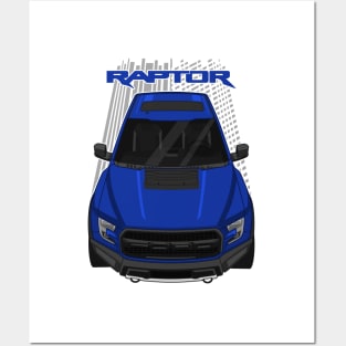 Ford F150 Raptor 2017-2020 - Blue Posters and Art